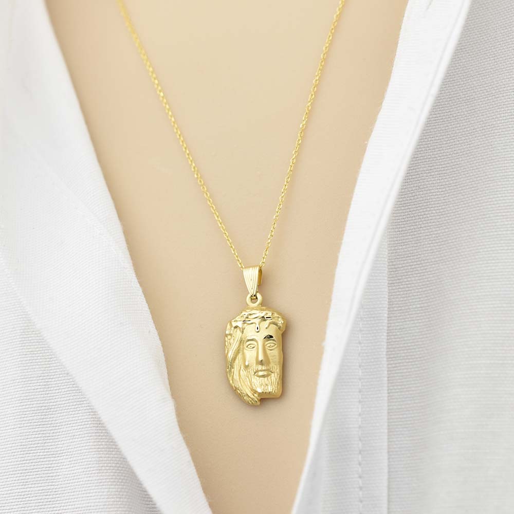 Χρυσό Φυλαχτό Κ9 Με Δύο Όψεις